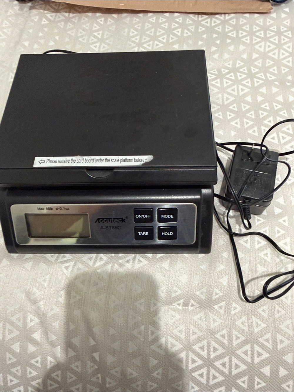 Accuteck Digital Scale A-ST85C in Black